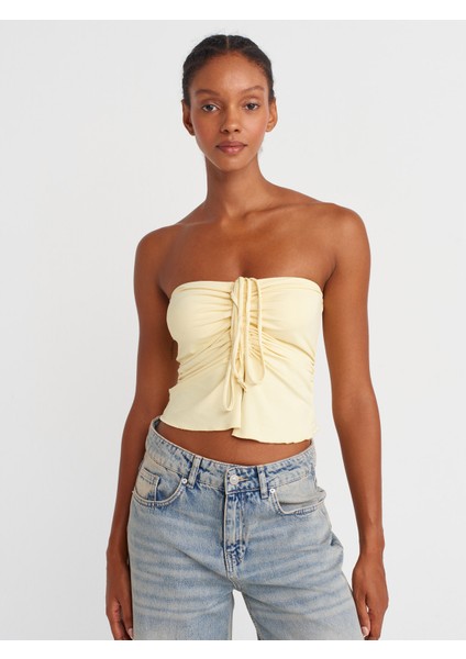 31984 Büzgülü Top-Sarı