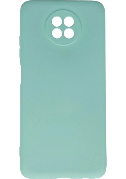 Xiaomi Redmi Note 9 5g Kılıf Nano Içi Kadife Silikon - Turkuaz