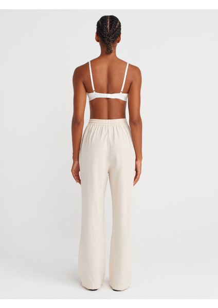 72156 Pijama Pantolon-Ekru fiyatları