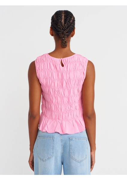 50845 Kolsuz Crop Bluz-Pembe fiyatları