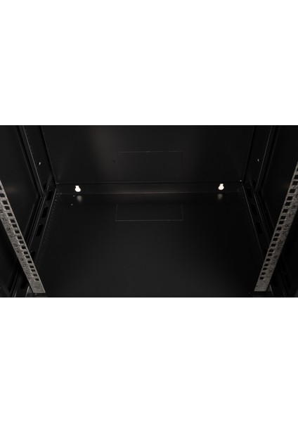18U 19" Duvar Tipi Rack Kabinet – Genişlik: 600 mm | Derinlik: 450 mm – Siyah fiyatları