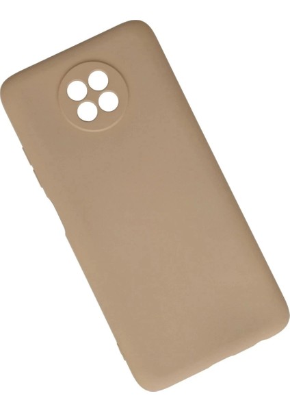 Xiaomi Redmi Note 9 5g Kılıf Nano Içi Kadife Silikon - Bej fiyatları