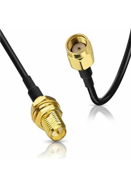 Sma Dişi Erkek Uzatma Kablosu Modem Anteni Wireless Anteni Uzatma Kablosu 1.5m fırsatları