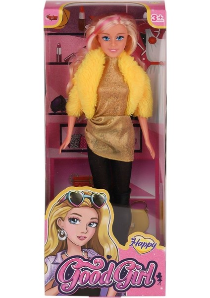 WG-66771 Parlak Drape Elbiseli Bebek 29 cm -Vardem modelleri