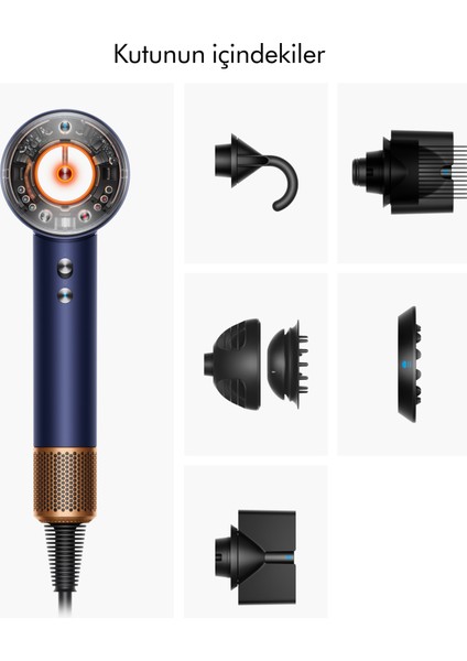 Supersonic Nural™ Saç Kurutma Makinesi (Prusya Mavisi/parlak Bakır) fiyatları