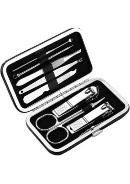 Deri Çanta Hediyeli 7 Parça Manikür-Pedikür Tırnak Bakım Seti fiyatları