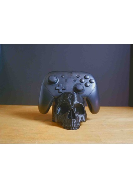 MOON SİRİUS Siyah Kurukafa Konsol Tutucu 8x11x7