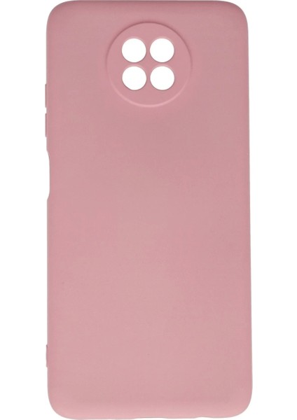 Xiaomi Redmi Note 9 5g Kılıf Nano Içi Kadife Silikon - Pembe