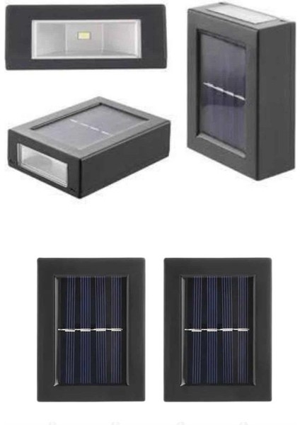 Solar Güneş Enerjili Çift Taraflı Duvar Lambası Çift Taraflı Duvar Lamba Güneş Enerjili modelleri