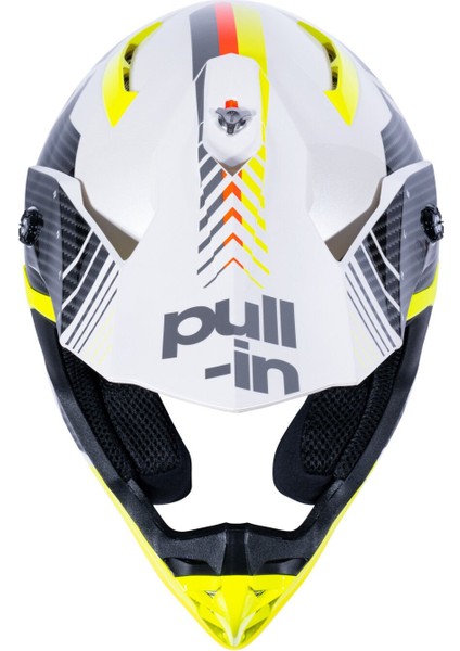 Master Race Trash Kask Beyaz Neon Sarı Siyah fırsatları