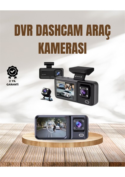 Wi-Fi Destekli Araç Kamerası: 2.7” Ekran, 128GB Destek ve Ir Gece Görüş