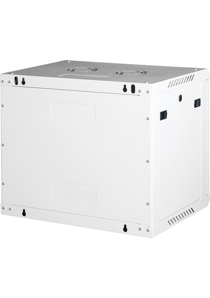 - 9u 19" Duvar Tipi Rack Kabinet – Genişlik: 600 mm | Derinlik: 450 mm – Açık Gri (Demonte)