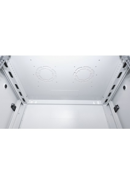 - 9u 19" Duvar Tipi Rack Kabinet – Genişlik: 600 mm | Derinlik: 450 mm – Açık Gri (Demonte)