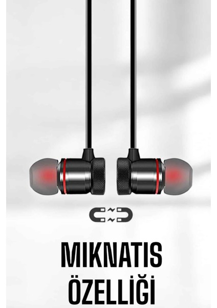 Mikrofonlu Kablosuz Sport Kulak Içi Mıknatıslı Kulaklık fiyatları