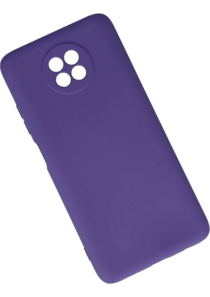 Xiaomi Redmi Note 9 5g Kılıf Nano Içi Kadife Silikon - Mor fiyatları