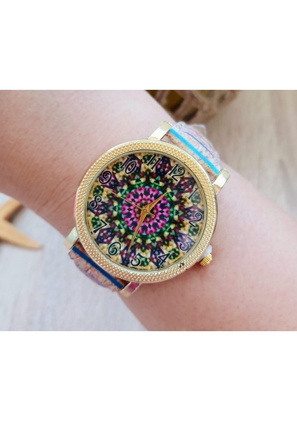 Flymoonbayan Renkli Kol Saati