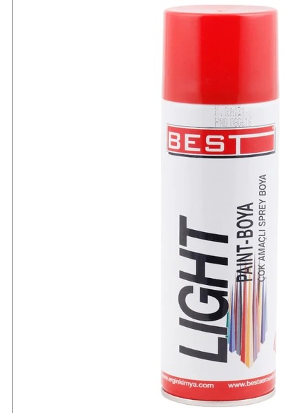 Best Light Sprey Boya 250 ml Kirmizi