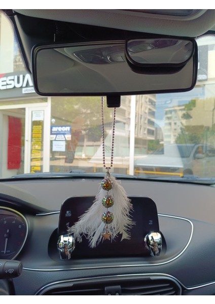 Disko Toplu Metal Yildiz Dikiz Ayna Susu Gri Tuylu