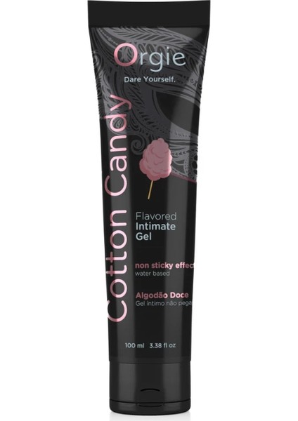 Orgie Cotton Sugar Flavored Intimate Gel Pamuk Şekeri Jel 100 ml
