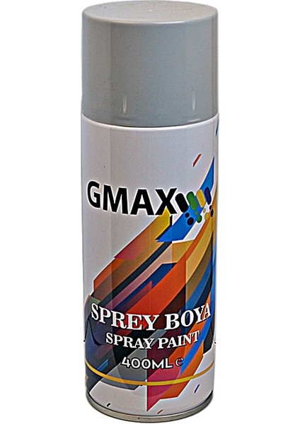Gmax Sprey Boya 400 ml Gri