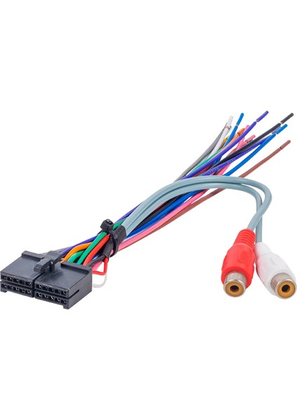 Powermaster 20 Pin Rca Li Ara Kablo Oto Soket G 545