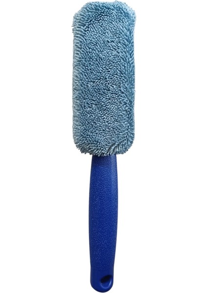 Araba Oto Yikama Sapli Mikrofiber Sungerli Jant Fircasi