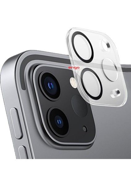 Apple iPad Pro 11 Inç Kamera Koruyucu 3D Temperli Cam