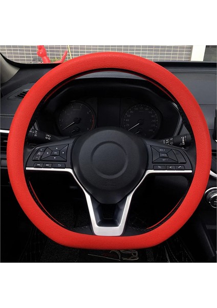 Silikon Direksiyon Kilifi Kirmizi