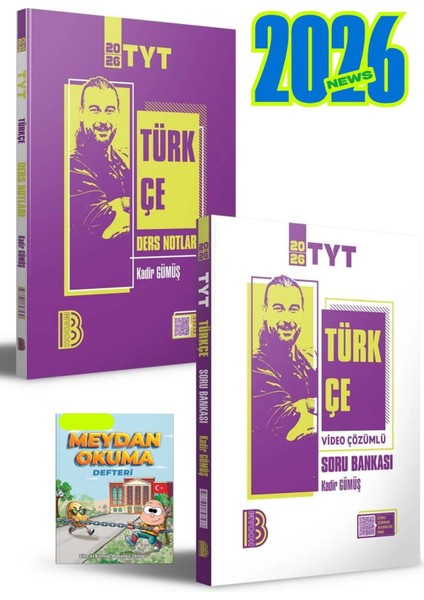 Tyt Türkçe Ders Notları ve Soru Bankası Seti 2 Kitap