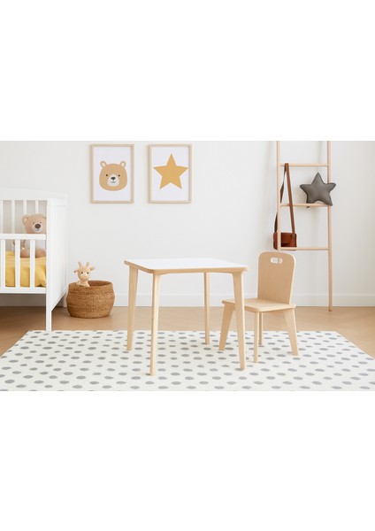 Yaz Sil Yüzeyli Çocuk Aktivite Masası - Kare fiyatları