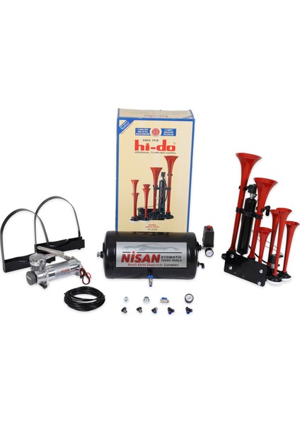 6 Borulu Dadan Korna Ekipmansız Set