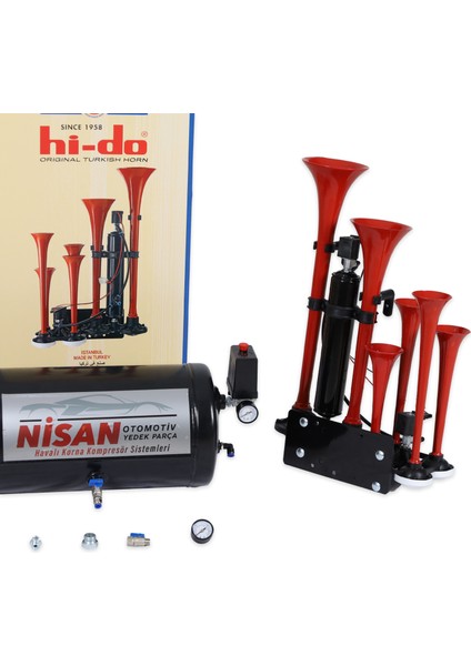 6 Borulu Dadan Korna Ekipmansız Set fiyatları