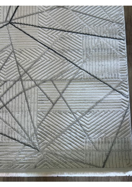 Moda 1080 Gri Yün Dokulu Akrilik Antibakteriyel Halı fırsatları