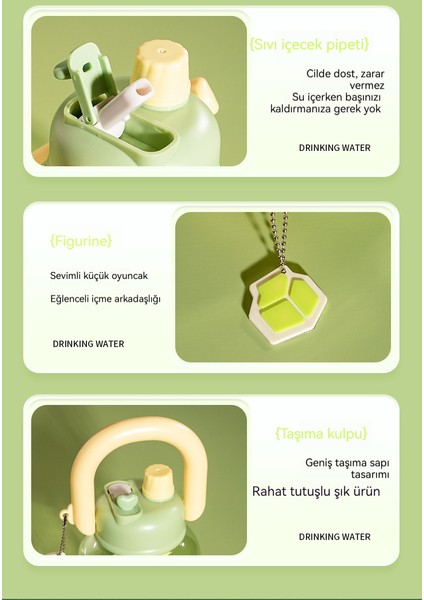 Yüksek Kapasiteli Çift Içimli Taşınabilir Plastik Çay ve Su Ayrıştırıcı El Çantası Büyük Kupa (Yurt Dışından) fiyatları