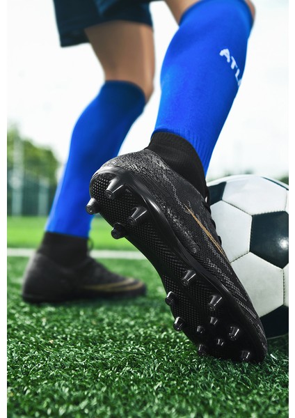 Uzun Çivili Yüksek Üst Futbol Ayakkabısı (Yurt Dışından) fırsatları