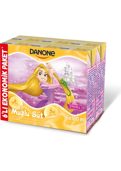 Disney Muzlu Süt 6X180 ML