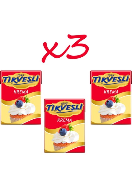 %32 Yağlı Krema 3X200 ML
