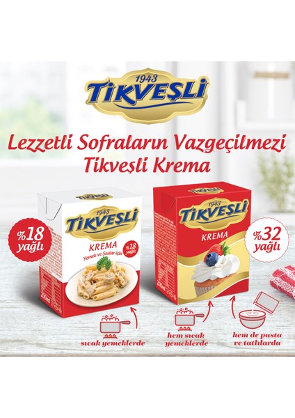 %32 Yağlı Krema 3X200 ML modelleri