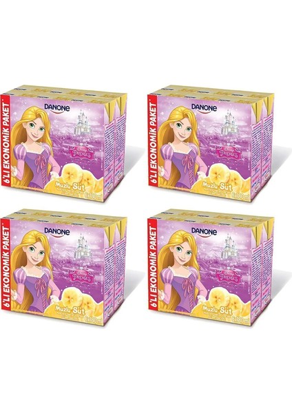 Disney Muzlu Uht Süt 180ML 6'lı (Karakter Seçimi Yapılamamaktadır) X4 Adet fiyatları