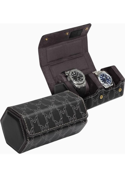 Sirius 2’li Saat Kutusu, Şık ve Kompakt Seyahat Etui