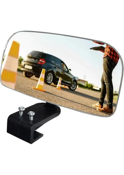 Surucu Kursu Egitmen Aynasi Genis Kor Nokta Aynasi 14X7CM 338100