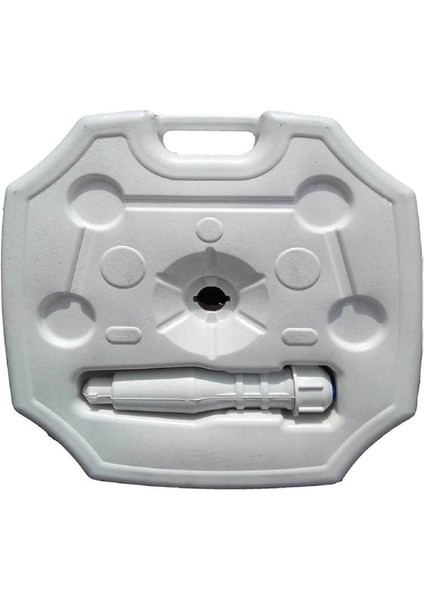 Şemsiye Bidonu, Gölgelik Bidonu Beyaz Renkli 20 Lt Hacimli modelleri