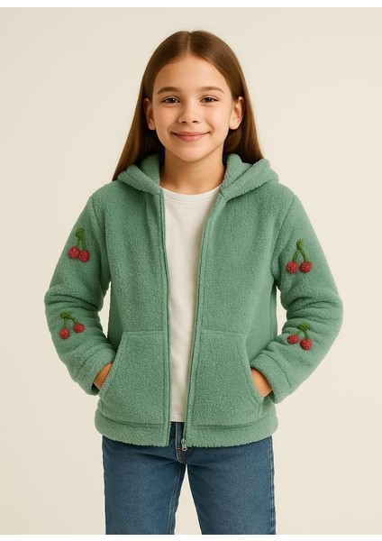 Kız Çocuk Peluş Hırka