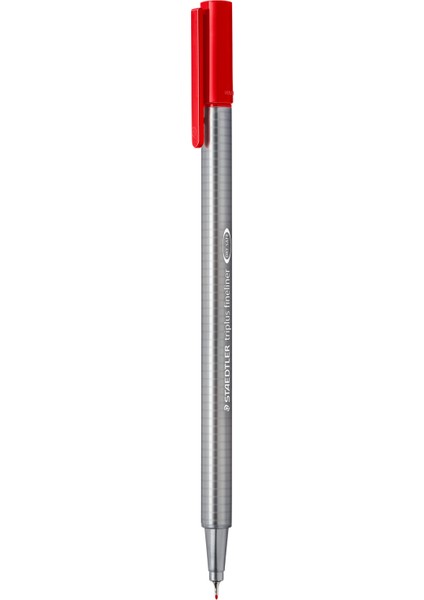 & WizDesign 334 Triplus Fineliner – 0.3 Mm, Tek Renk 10’lu Kutu (Siyah, Kırmızı, Mavi, Turuncu, Yeşil, Fuşya, Kahverengi, Gri)