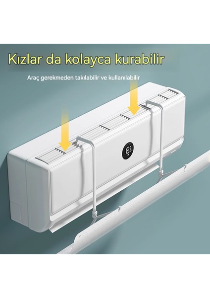 Duvara Monte Evrensel Montajsız Klima Anti-Direkt Klima Hava Çıkış Çerçevesi (Yurt Dışından) modelleri