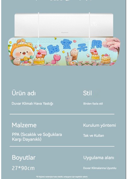 Duvara Monte Evrensel Montajsız Klima Anti-Direkt Klima Hava Çıkış Çerçevesi (Yurt Dışından) fırsatları