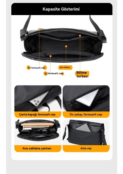 Tek Omuz Çapraz Moda Su Geçirmez Açık Sırt Çantası (Yurt Dışından) modelleri