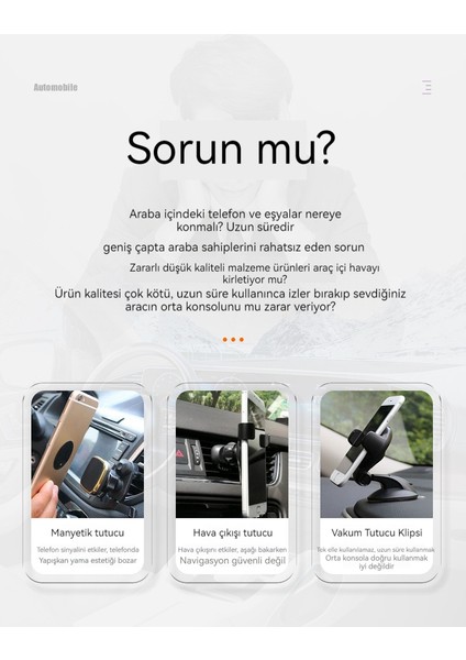 Aromaterapi 4'ü Bir Arada Genel Araba Kaymaz Paspas ile Araba Cep Telefonu Kaymaz (Yurt Dışından) fırsatları