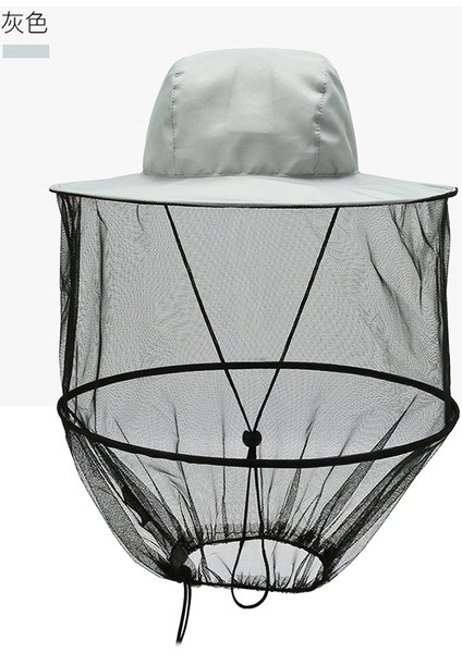 Sivrisinek Önleyici Hızlı Kuru Eğlence Güneşlik Güneş Koruyucu Balıkçılık Şapka (Yurt Dışından)