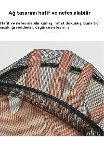 Sivrisinek Önleyici Hızlı Kuru Eğlence Güneşlik Güneş Koruyucu Balıkçılık Şapka (Yurt Dışından) fırsatları